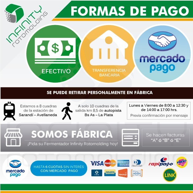 Madurador Infinity Rotomolding Clamp 270l Cerveza